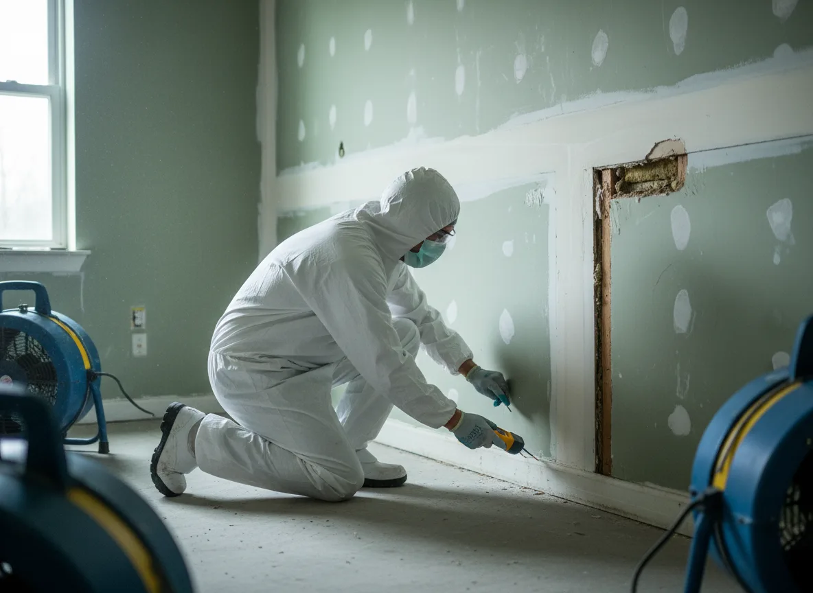 Water Damage Restoration company in Mentcle, PA